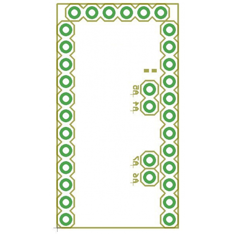  OSOYOO Pro Micro 5V/16MHz Module Board with 2 Row pin Header  Replace wit Pro Mini for Arduino : Electronics