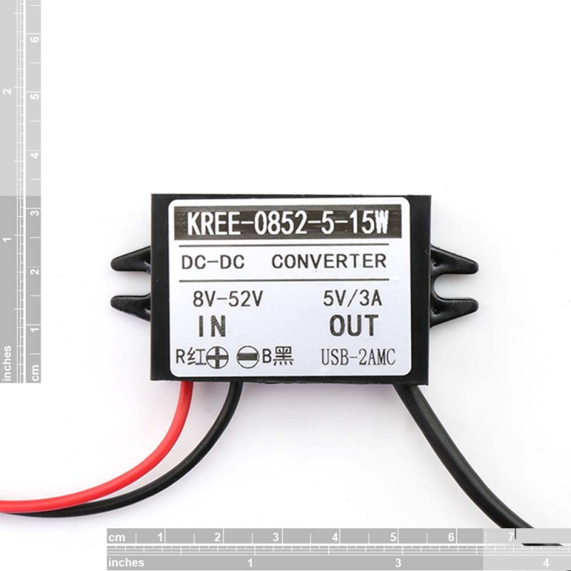 Convertisseur DC/DC 8 à 32V vers 5 V 2 x USB-A